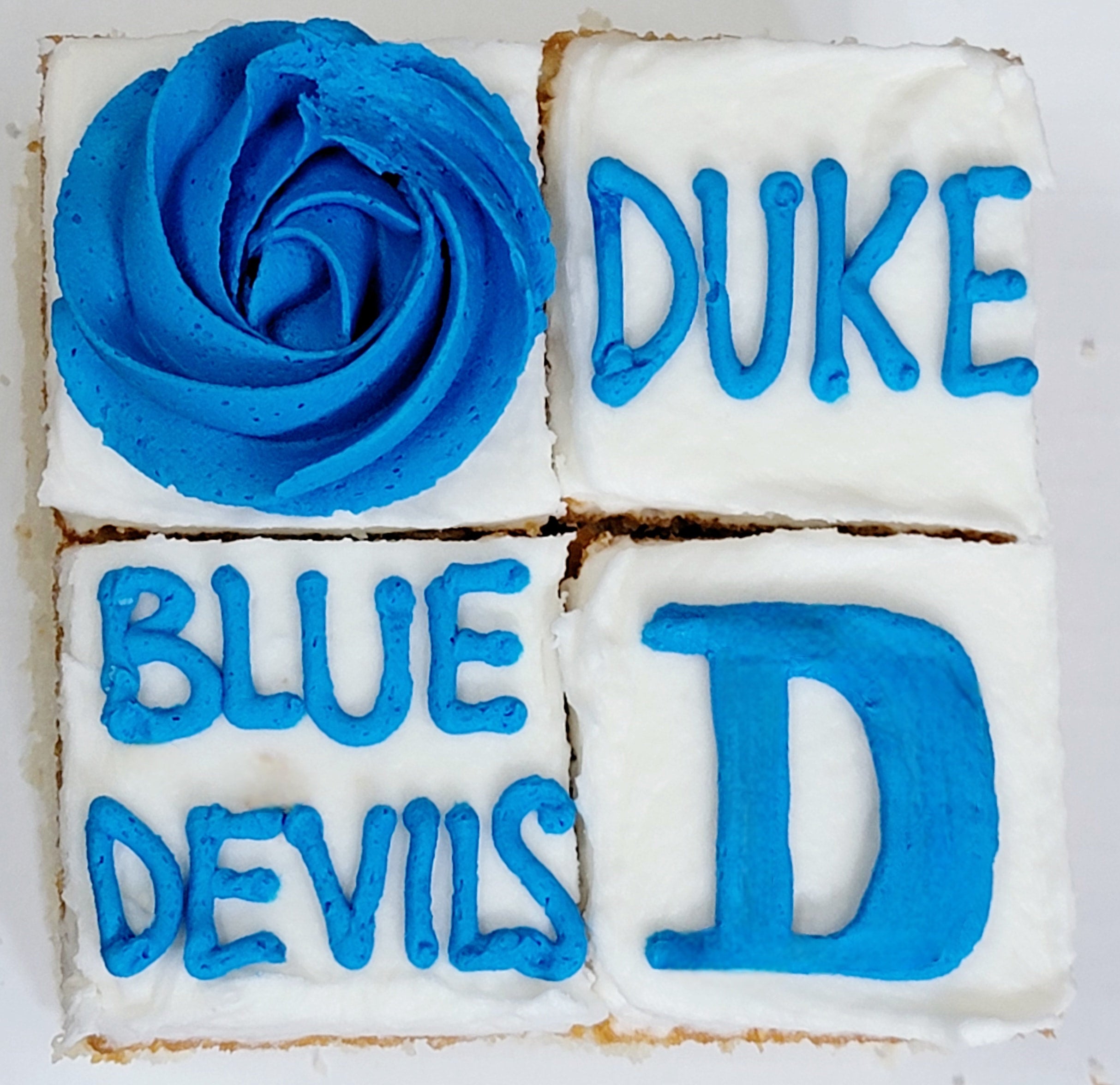 DUKE BlueDevils Cakesquares