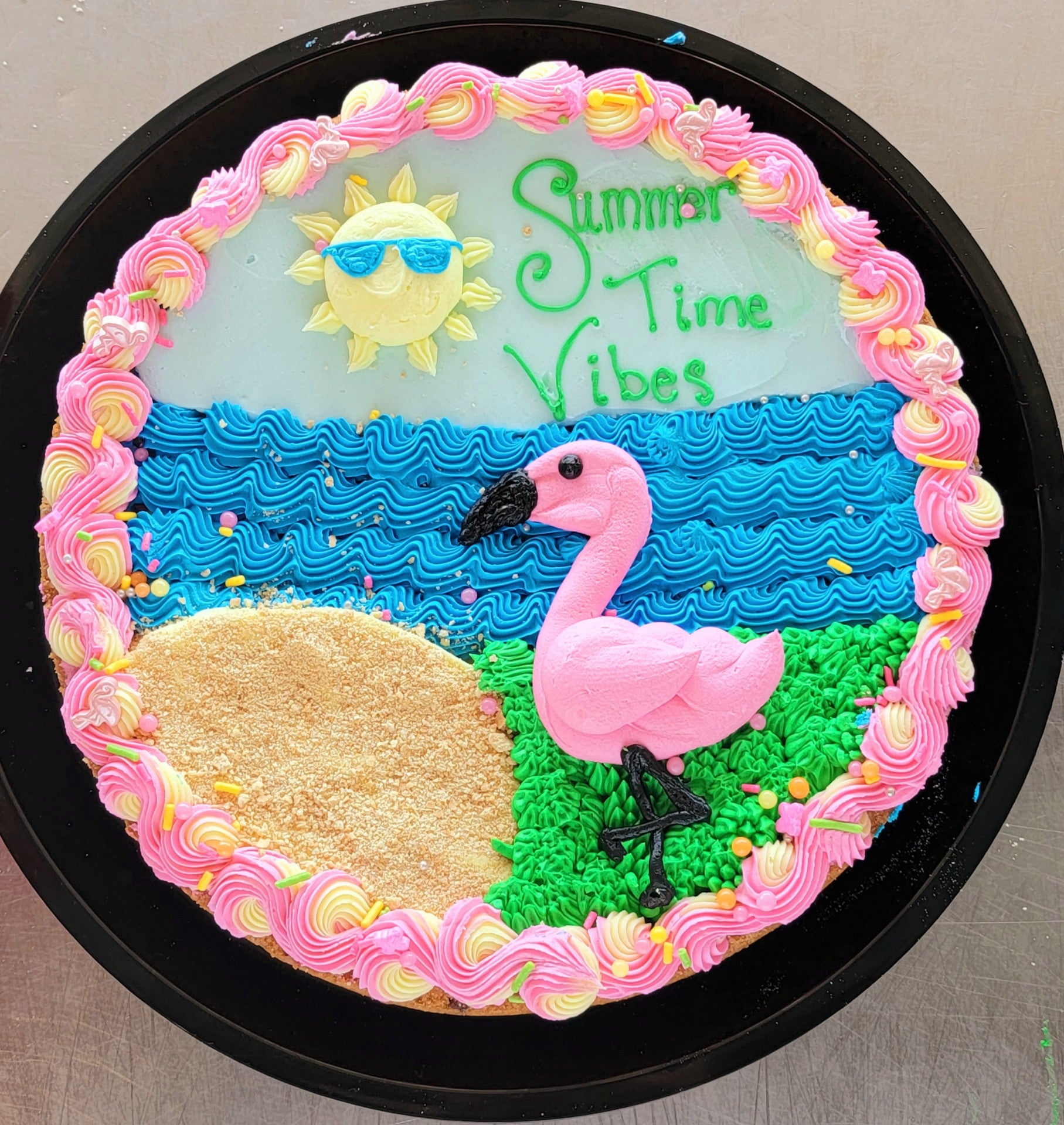 Summer Vibes Cookie Cake | Local Pickup at Dewey\'s Bakery