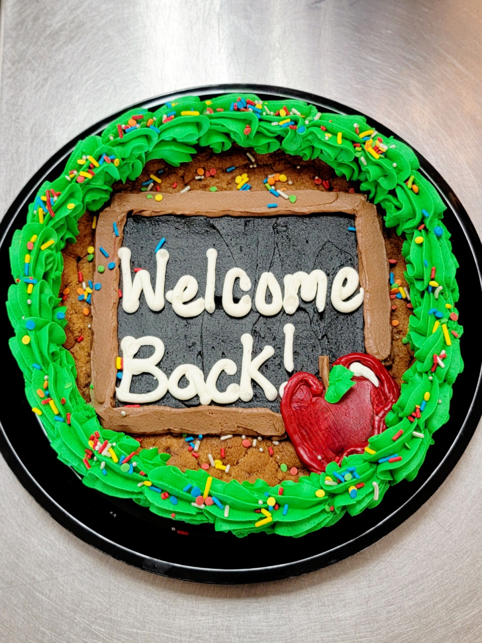 INNORU Gold Glitter Welcome Back Cake Topper for India | Ubuy