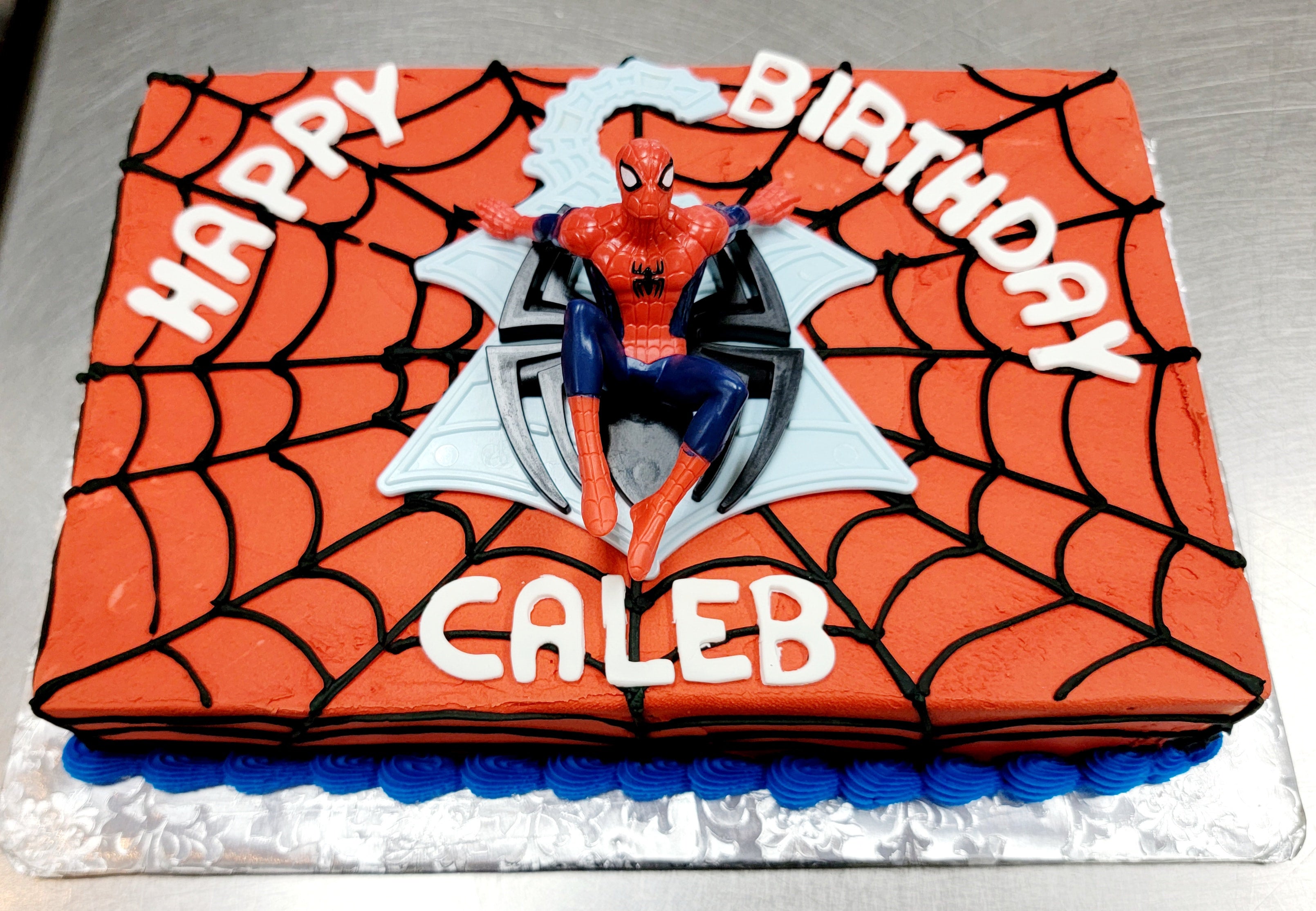 Send Online 1kg Spiderman Cake Order Delivery | flowercakengifts