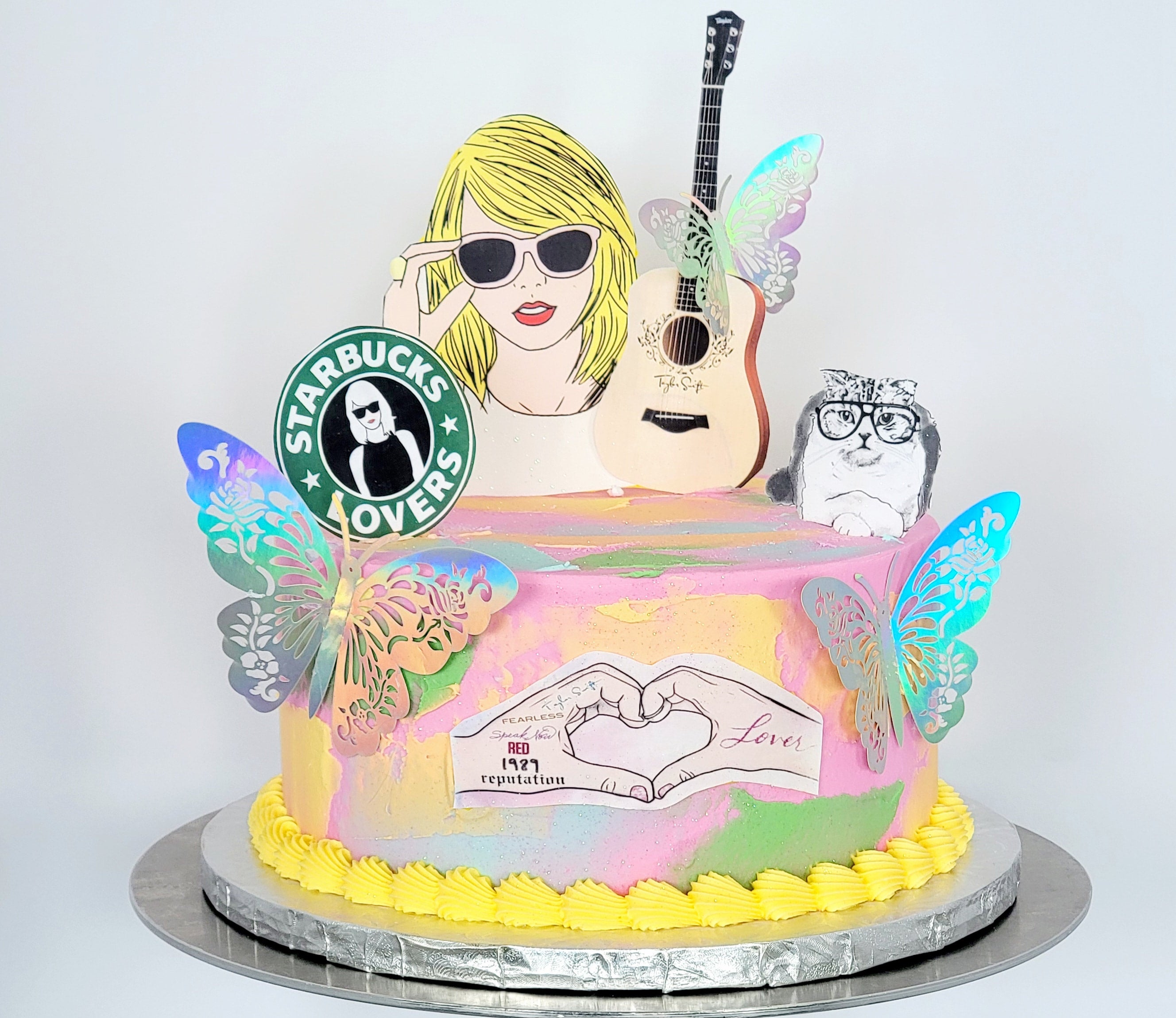 Taylor Swift Birthday Cake - CakeCentral.com